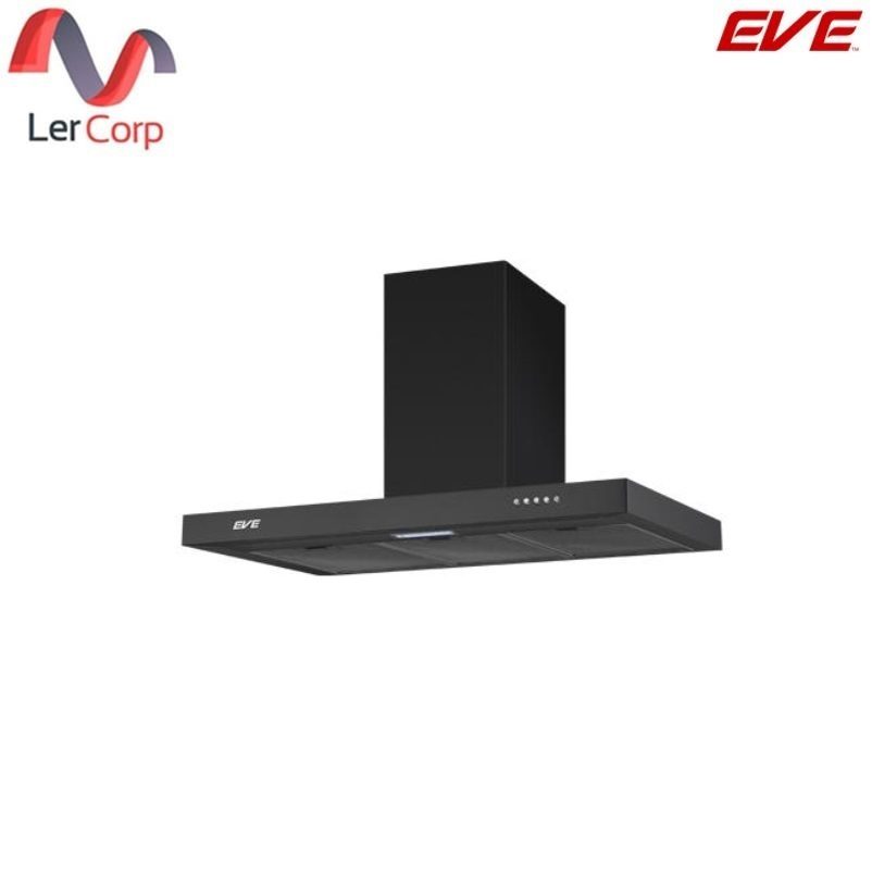 (Eve) เครื่องดูดควันติดผนัง HC-SHADOW-90 PLUS ฟรี ท่อลม 1.5 เมตร
