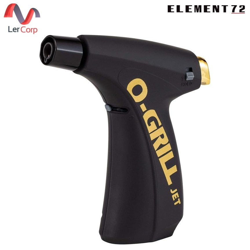 (Element72)O'Grill ไฟแช็คหัวพ่นไฟ รุ่น GJ-360U JET LIGHTER สี GOLD