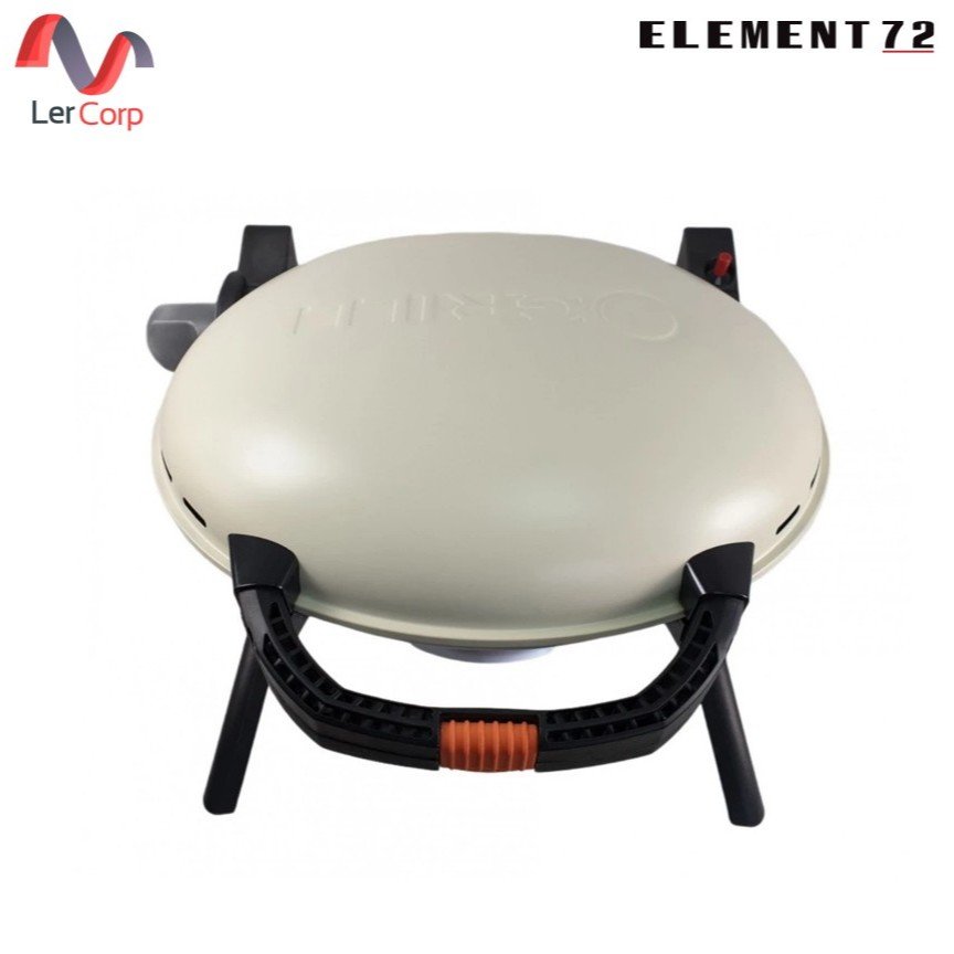(Element72)O'Grill เตาย่างแก๊สพกพา รุ่น PORTABLE GAS GRILL 500 สี CREAM