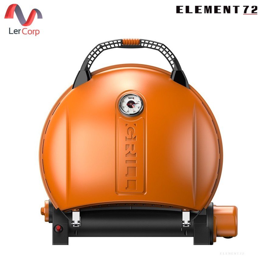 (Element72)O'Grill เตาย่างแก๊สพกพา รุ่น PORTABLE GAS GRILL 900 สี ORANGE