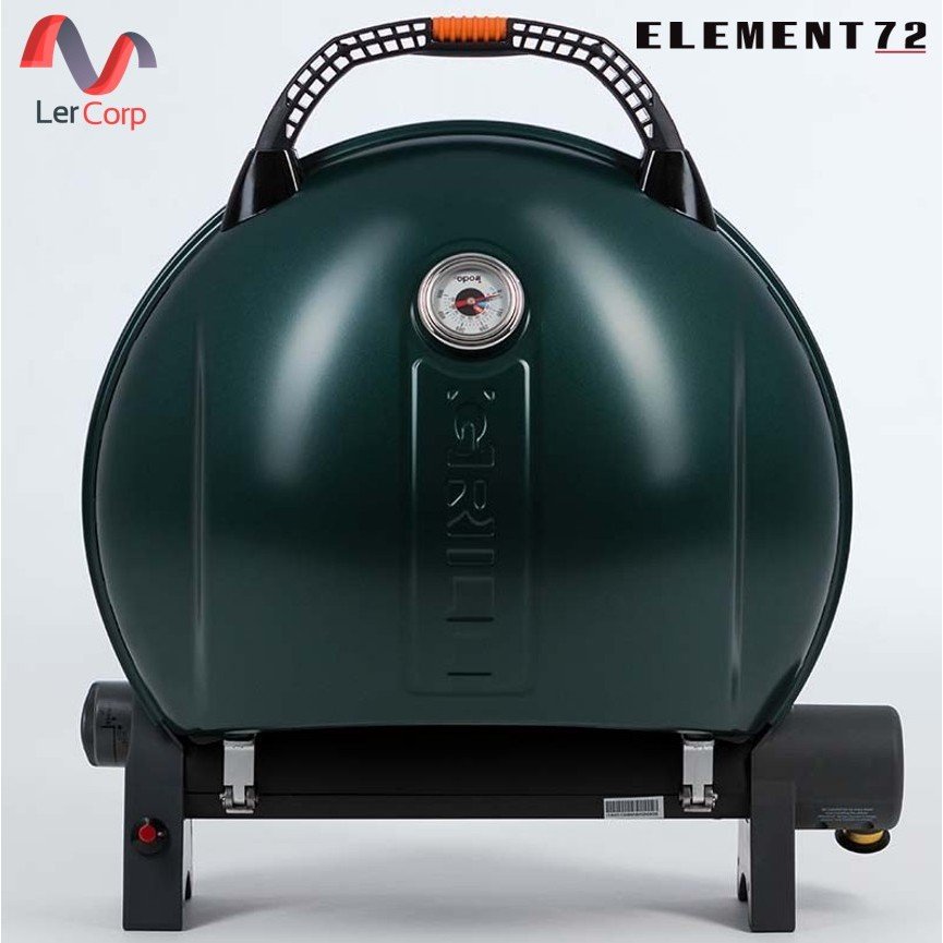 (Element72)O'Grill เตาย่างแก๊สพกพา รุ่น PORTABLE GAS GRILL 900 สี GREEN