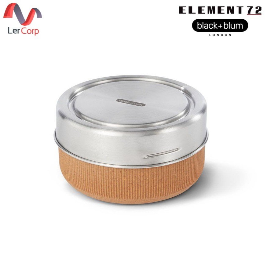 (Element72)BLACK + BLUM ชามใส่อาหารแก้ว รุ่น GLASS LUNCH BOWL 750 ML สี ALMOND