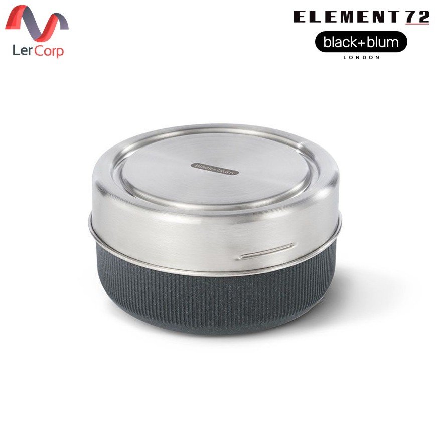 (Element72)BLACK + BLUM ชามใส่อาหารแก้ว รุ่น GLASS LUNCH BOWL 750 ML สี SLATE