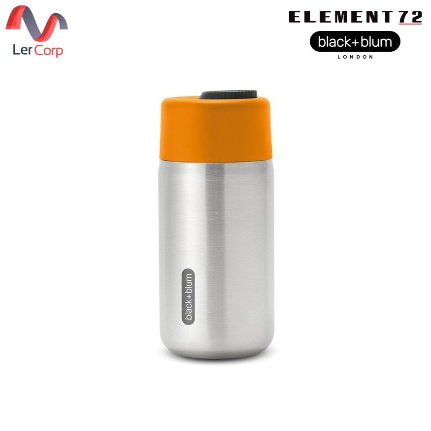 (Element72)BLACK + BLUM แก้วสแตนเลสพกพา รุ่น TRAVEL CUP STAINLESS STEEL สี ORANGE