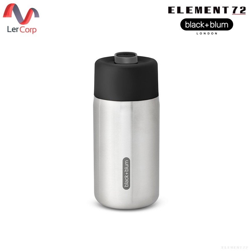 (Element72)BLACK + BLUM แก้วสแตนเลสพกพา รุ่น TRAVEL CUP STAINLESS STEEL สี BLACK