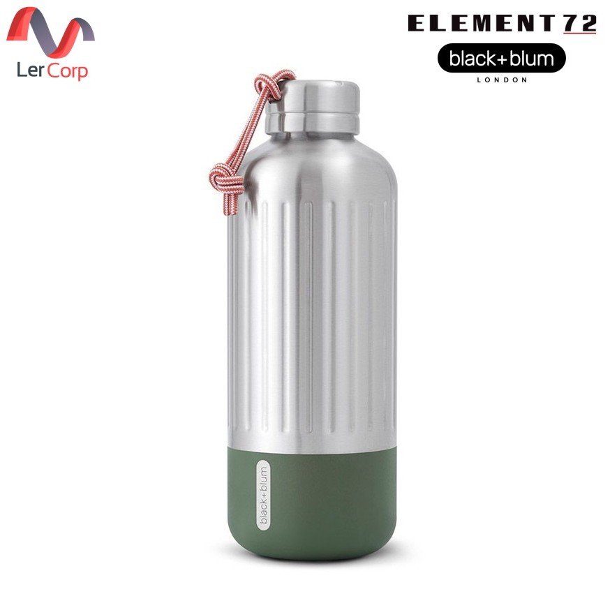 (Element72)BLACK + BLUM กระบอกน้ำสุญญากาศ รุ่น EXPLORER INSULATED BOTTLE LARGE 850 ML สี OLIVE