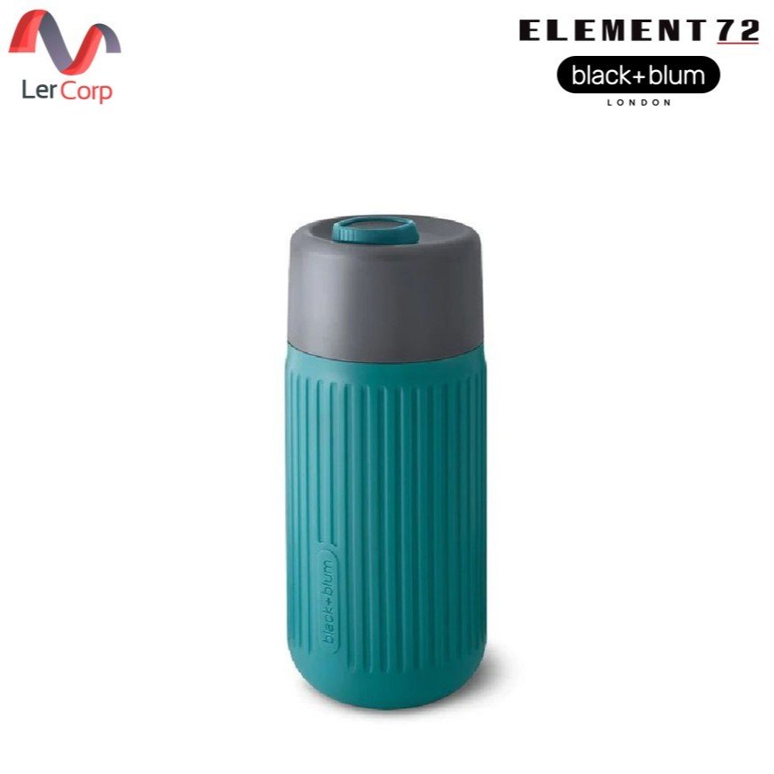 (Element72)BLACK + BLUM แก้วกระจกพกพา รุ่น GLASS TRAVEL CUP สี OCEAN