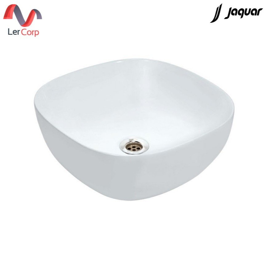 (Jaquar) อ่างล้างหน้าขอบบางแบบตั้งโต๊ะ - สีขาว รุ่น JDS-WHT-25911