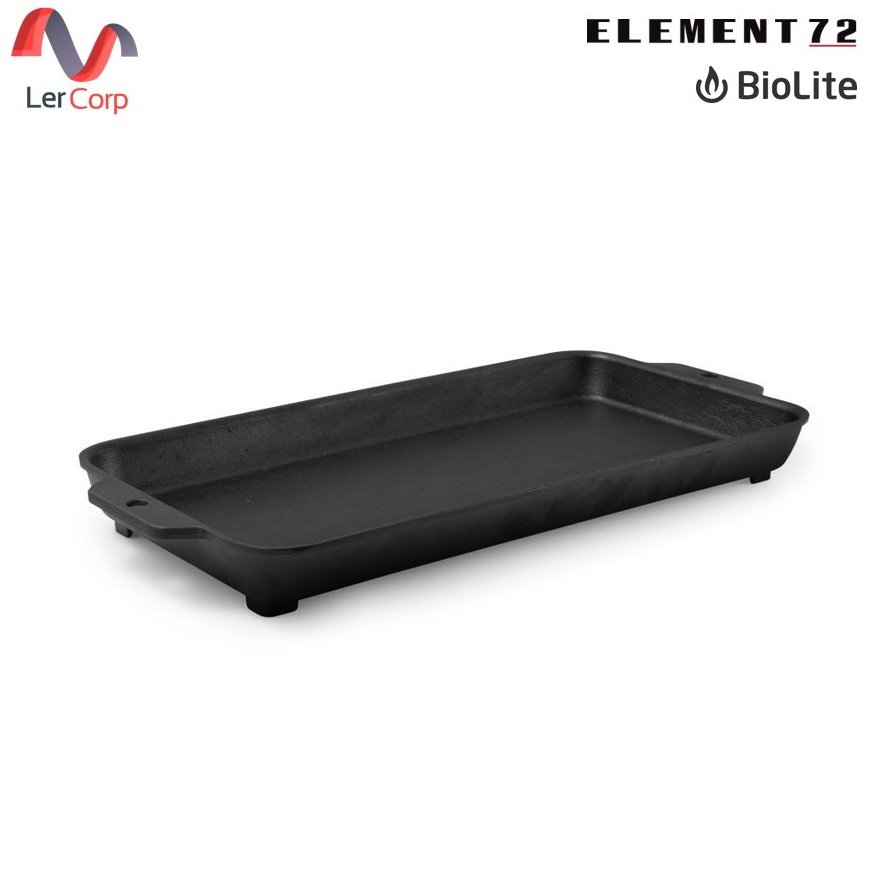 (Element72)BIOLITE กระทะแบนเหล็กหล่อ สำหรับเตา FIREPIT รุ่น FIREPIT GRIDDLE