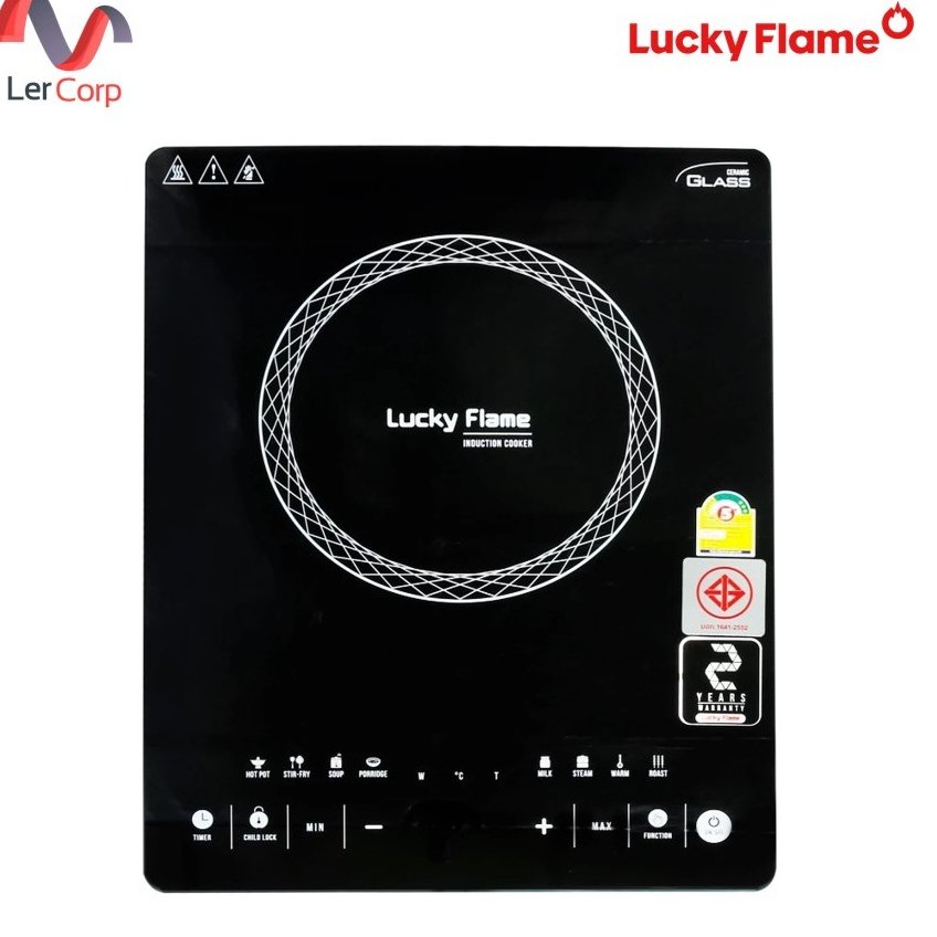 (Lucky flame) เตาแม่เหล็กไฟฟ้า 2000W รุ่น TS-T202P