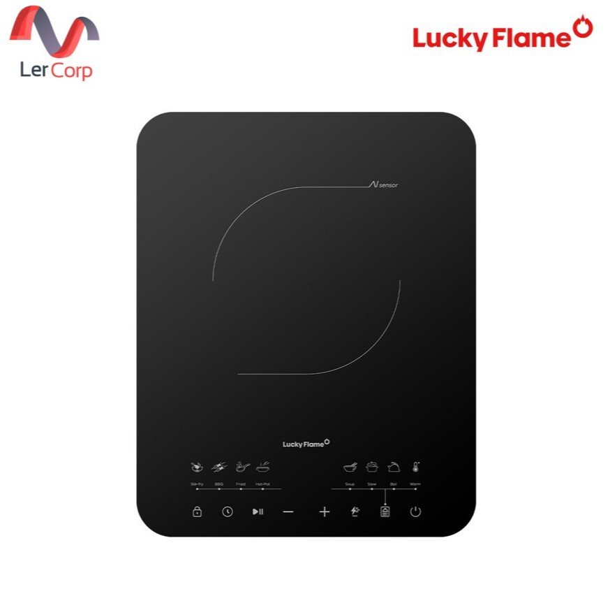 (Lucky flame) เตาแม่เหล็กไฟฟ้า 2000W รุ่น TS-T204